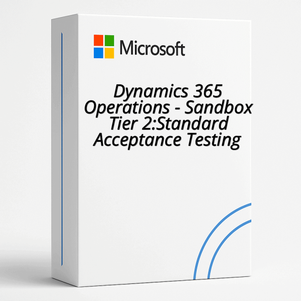Dynamics 365 Operations - Sandbox Tier 2:Standard Acceptance Testing