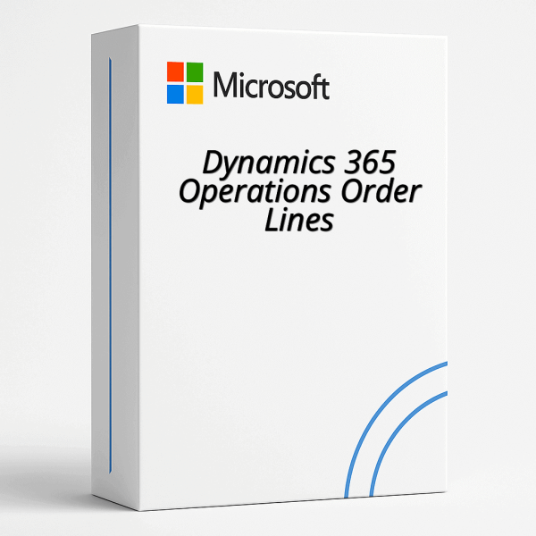 Dynamics 365  Operations  Order Lines