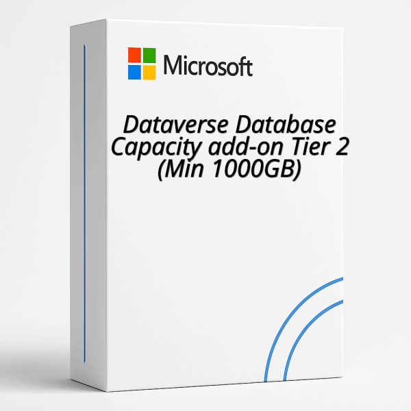 Dataverse Database Capacity add-on Tier 2 (Min 1000GB)
